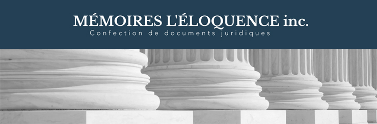 À propos de Mémoires l'éloquence inc.